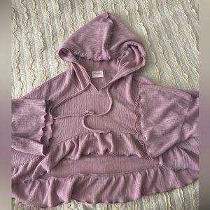 Out From Under Lizzie Hooded Long Sleeve Top